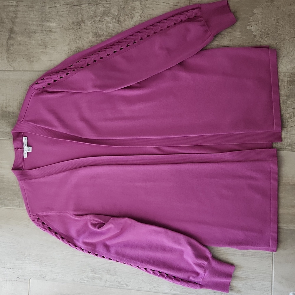 Womens Chico's Cardigan Sweater - Size 1